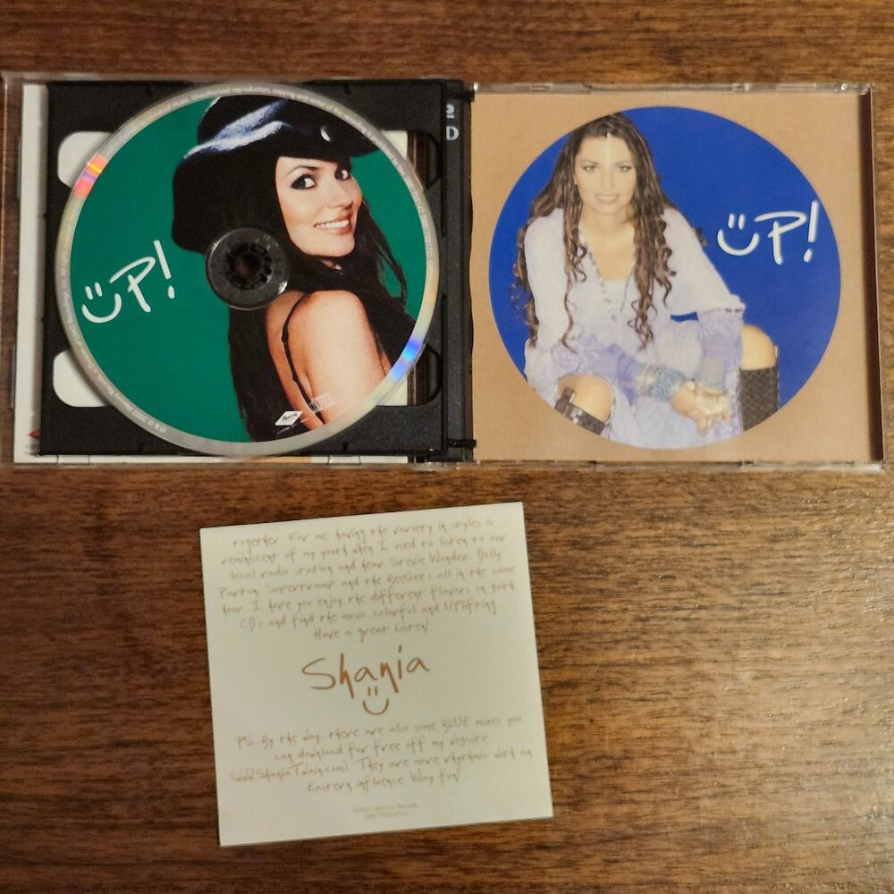 Up! by Shania Twain (CD, 2002) - Vintage Canadian Country - Tested Works
